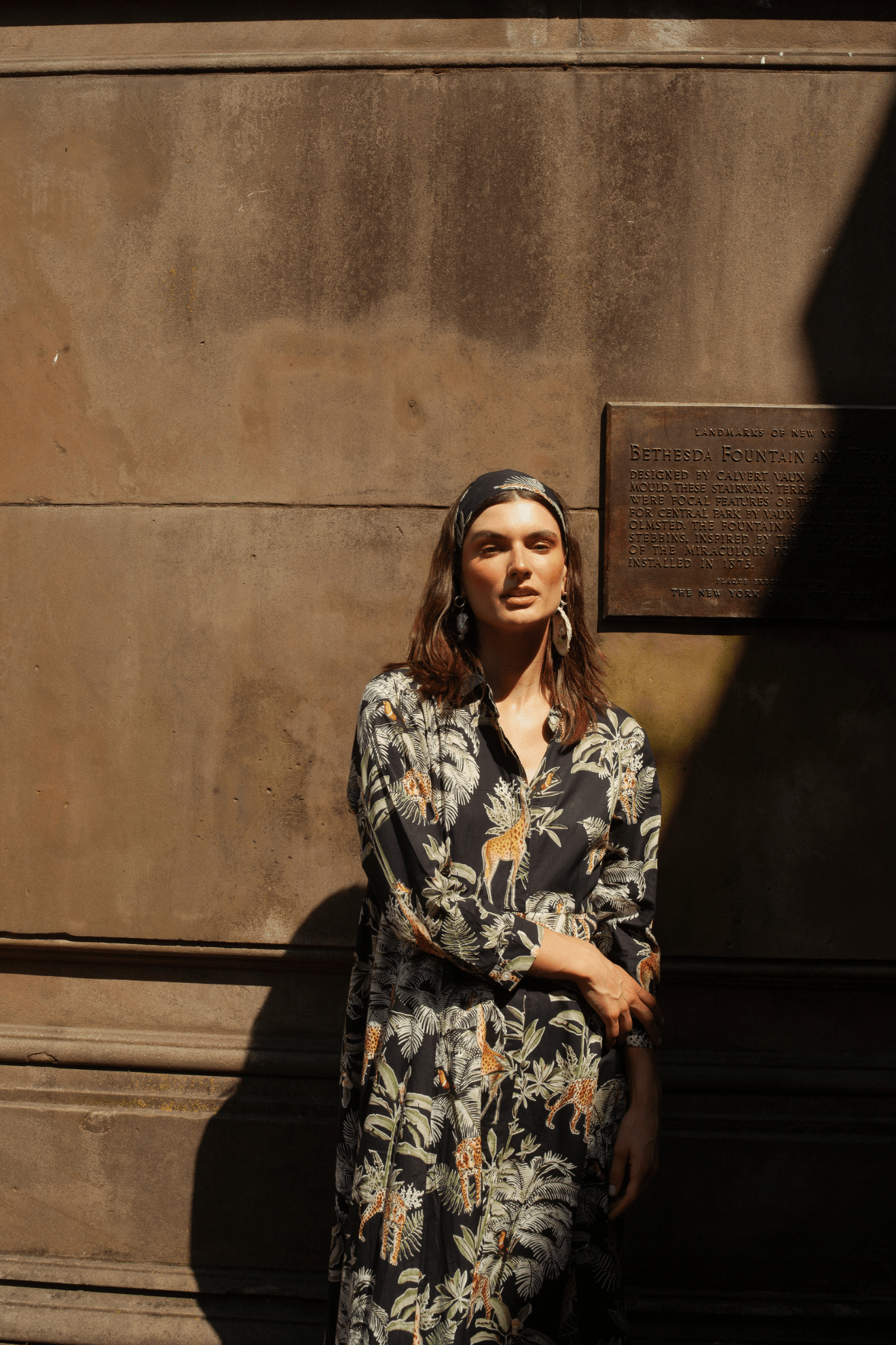 Luciana Jungle Dress Black