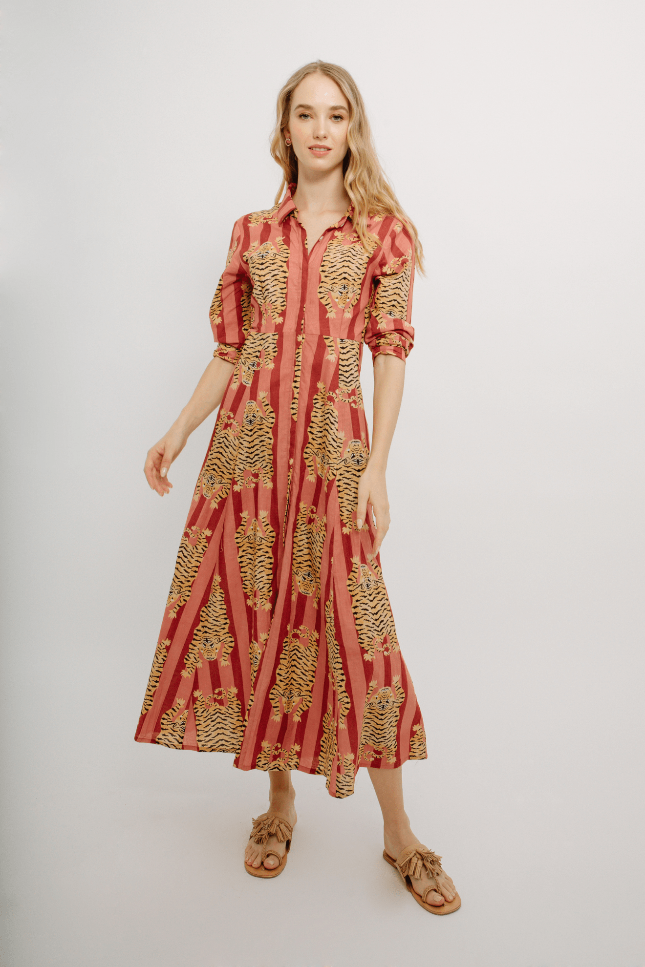 Luciana Tibet Dress Pink