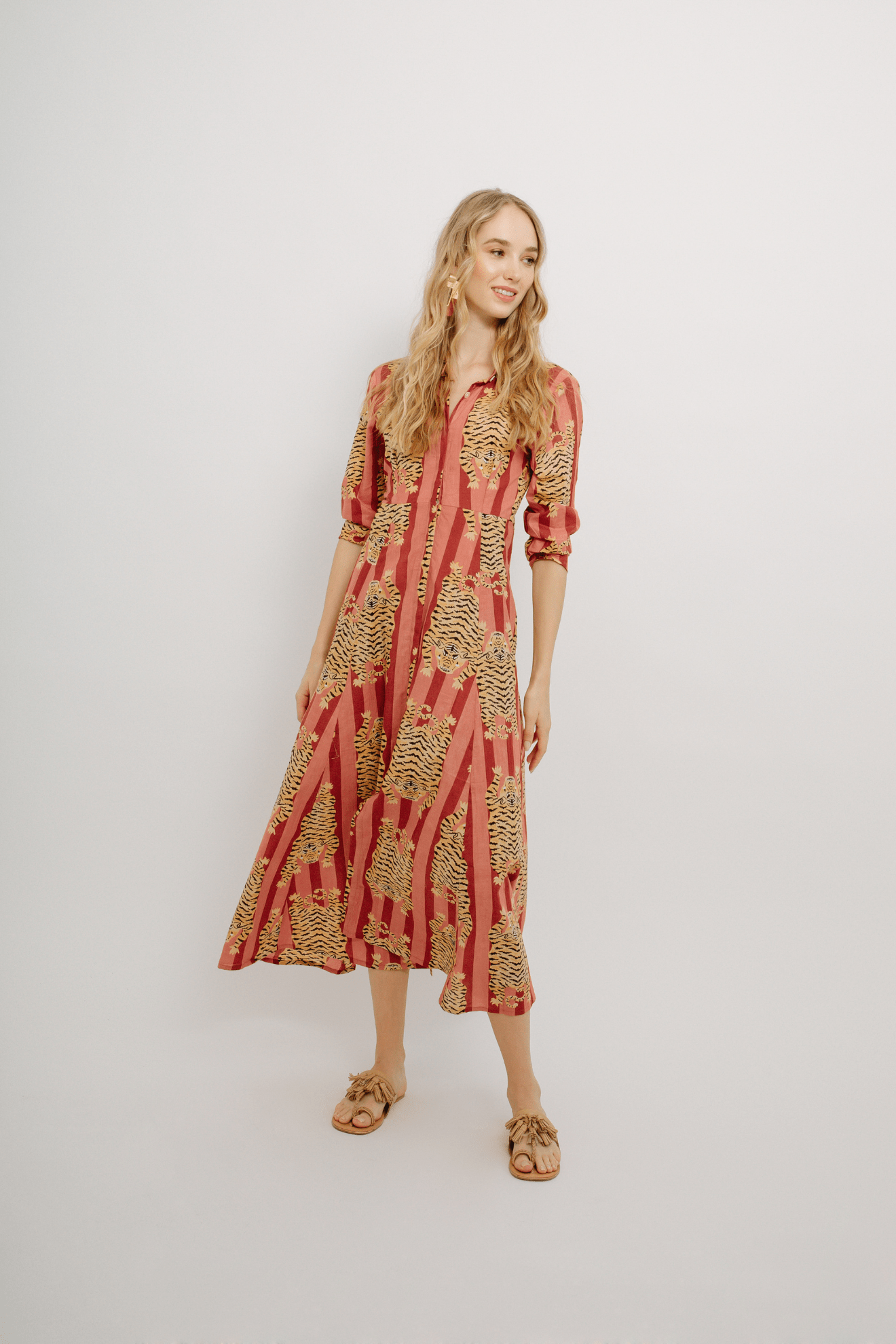 Luciana Tibet Dress Pink