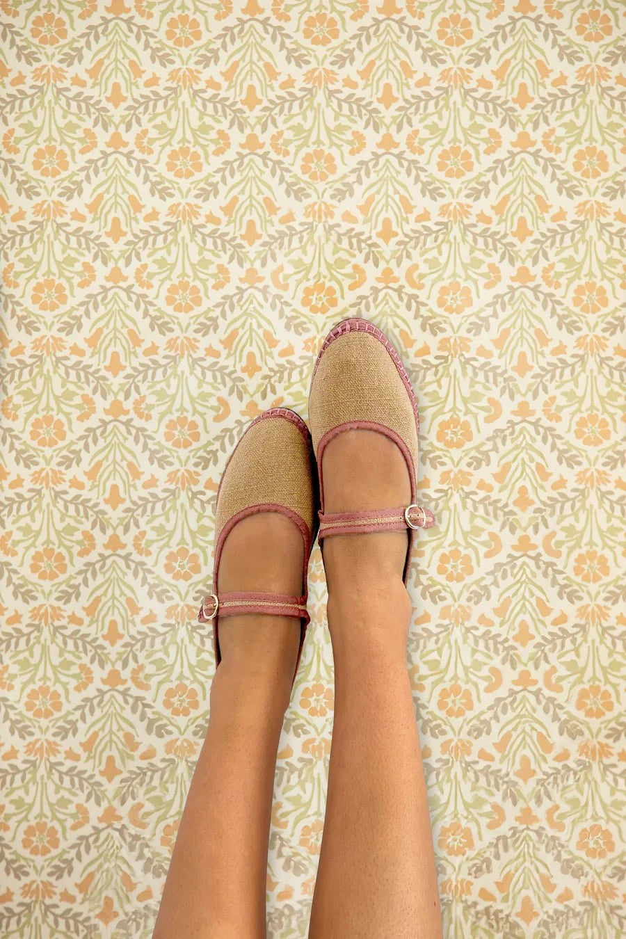 Flabelus Dora Mary Jane Linen Cuero