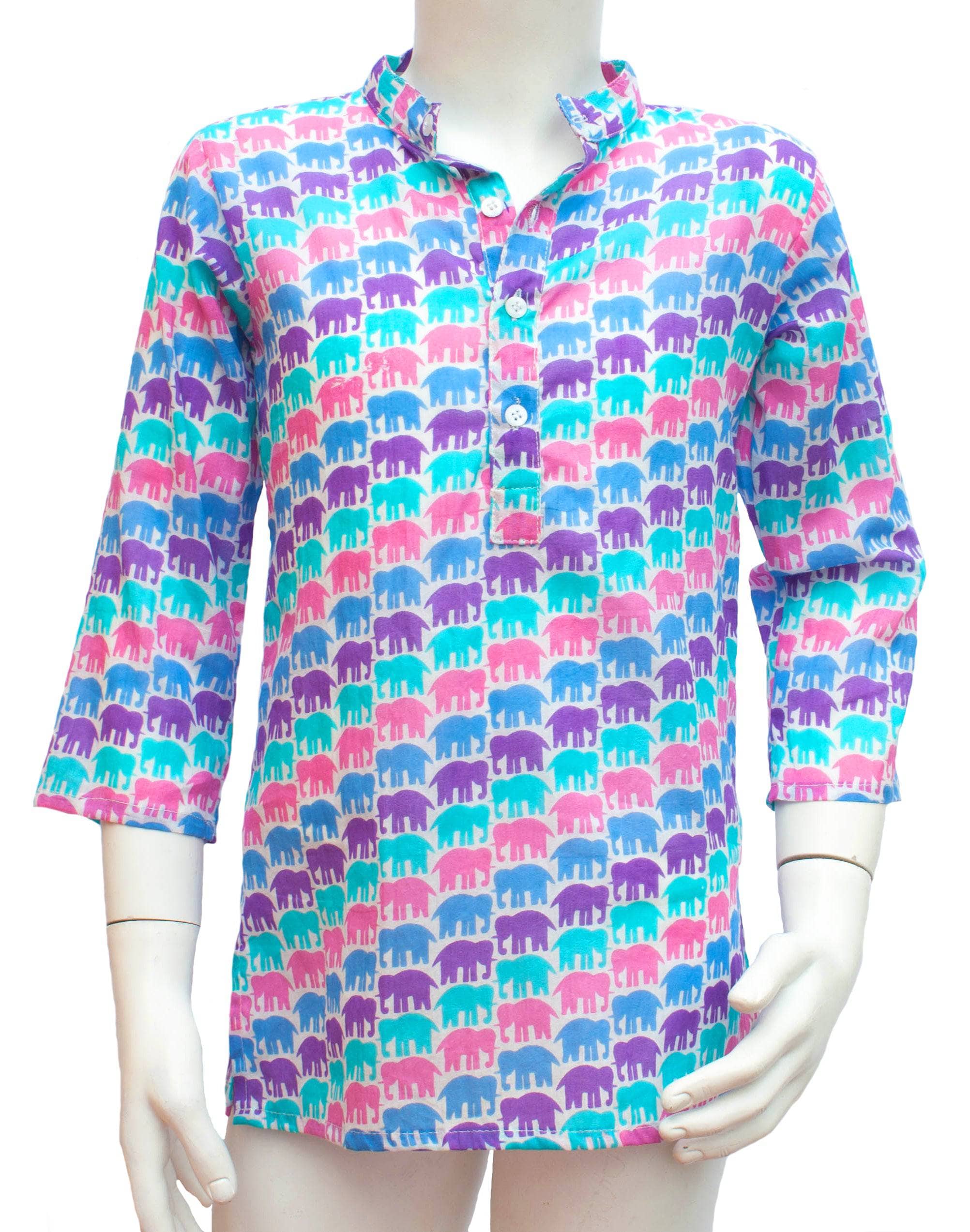 Elephant Multicolor Tunic