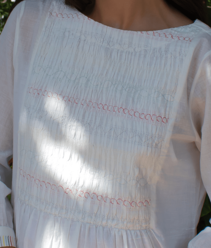 Aura Jamdani Dress