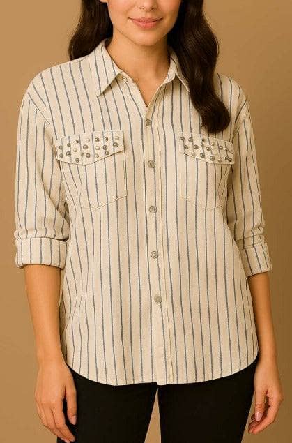 Giovanna Stripes Blue