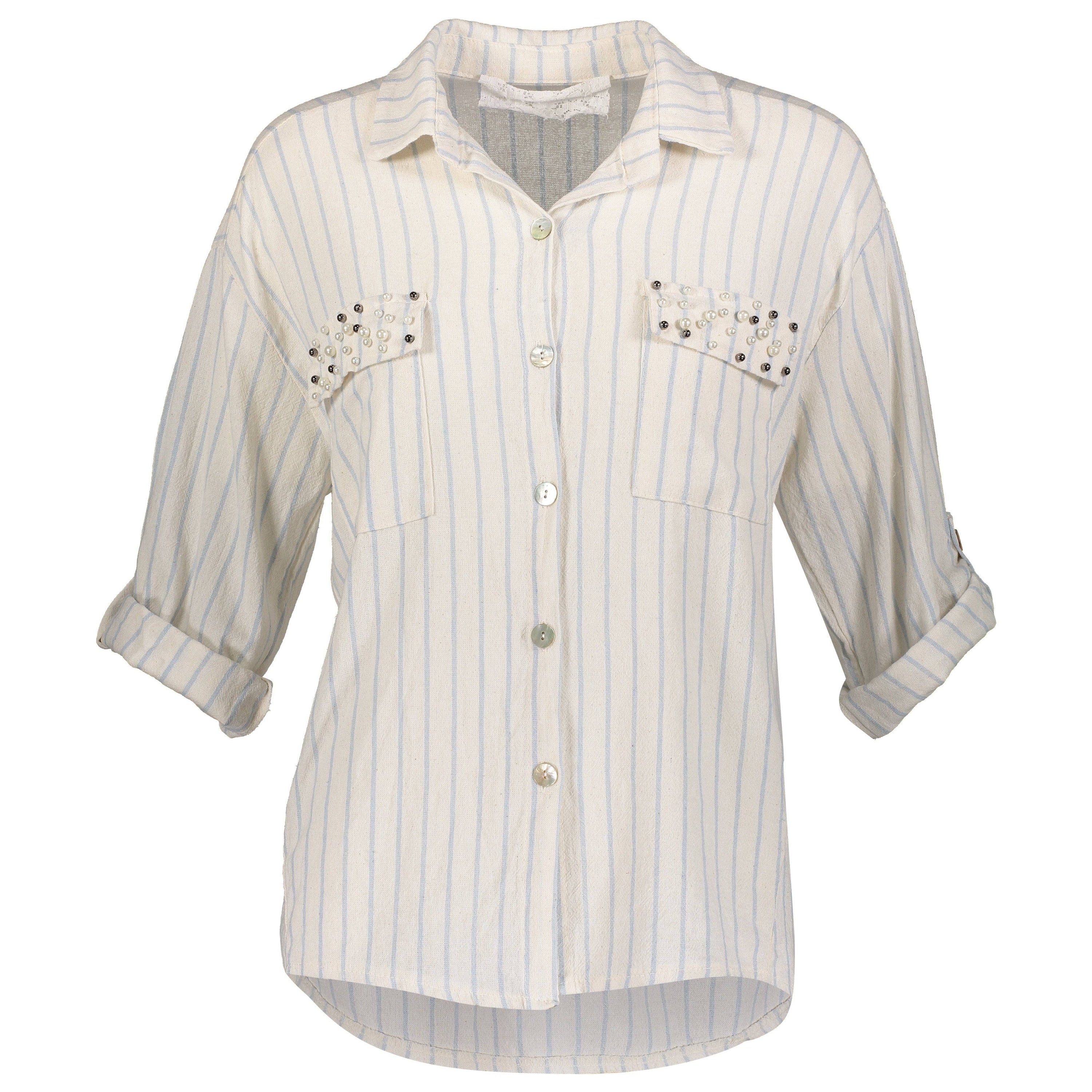 Giovanna Stripes Light Blue