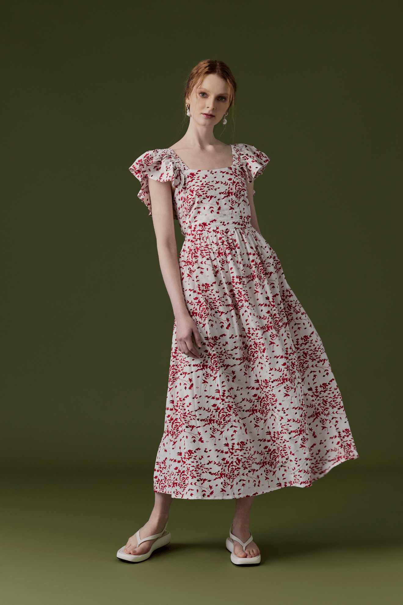 Emma Dress Red