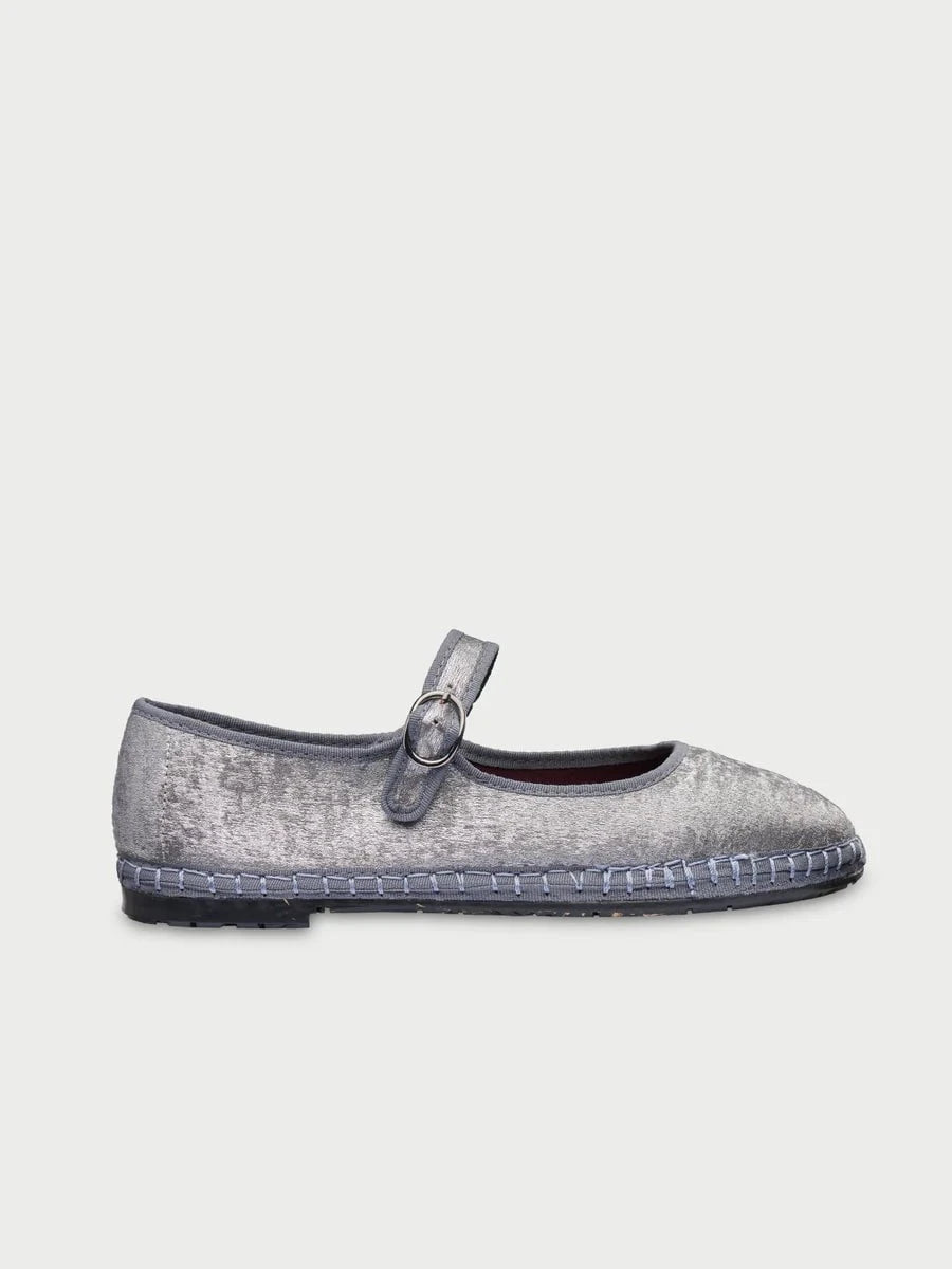 Flabelus Lavinia Mary Jane Raso Silver
