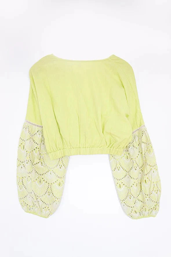 Irupe Blouse Leyenda Cross Front