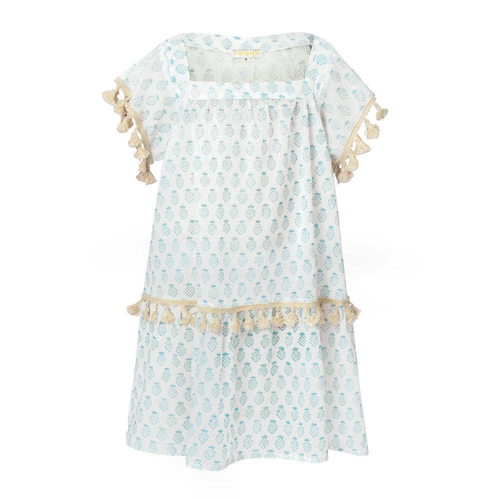 Phoebe Dress Turquoise
