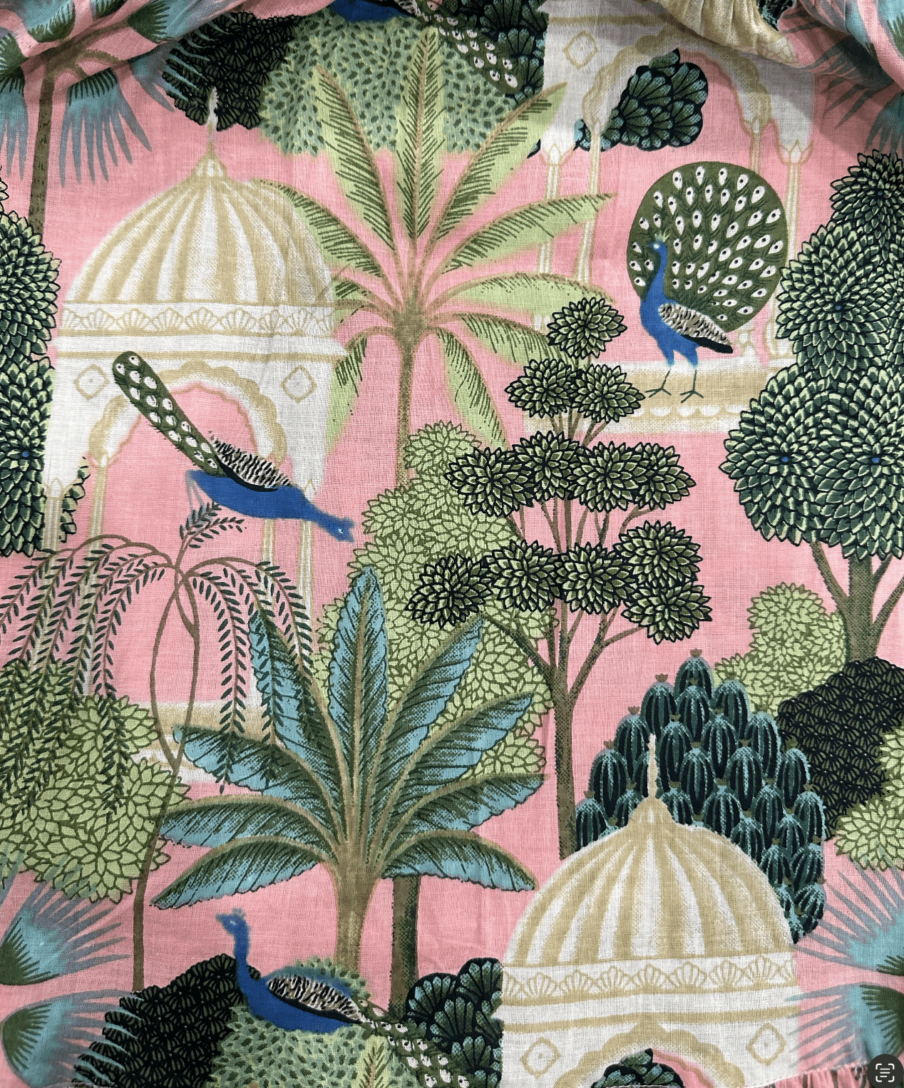 Tibet Peacock Dress Peach