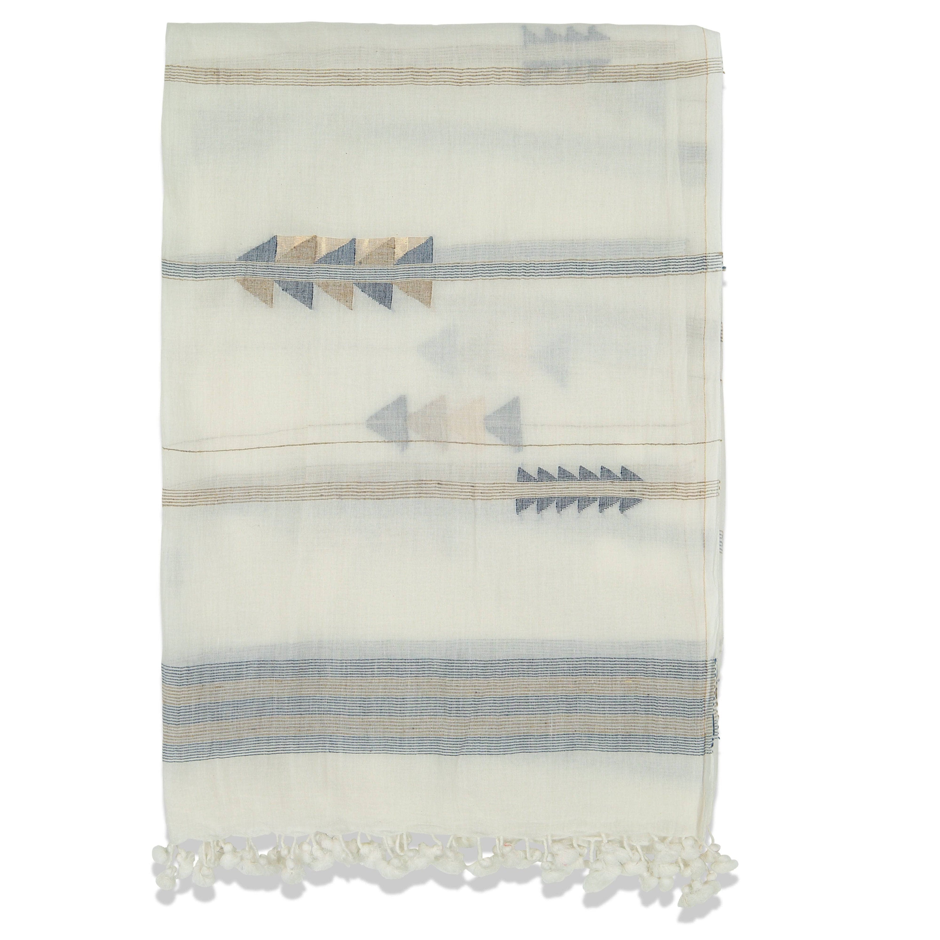 DUCHESS PAREO SHAWL BLUES