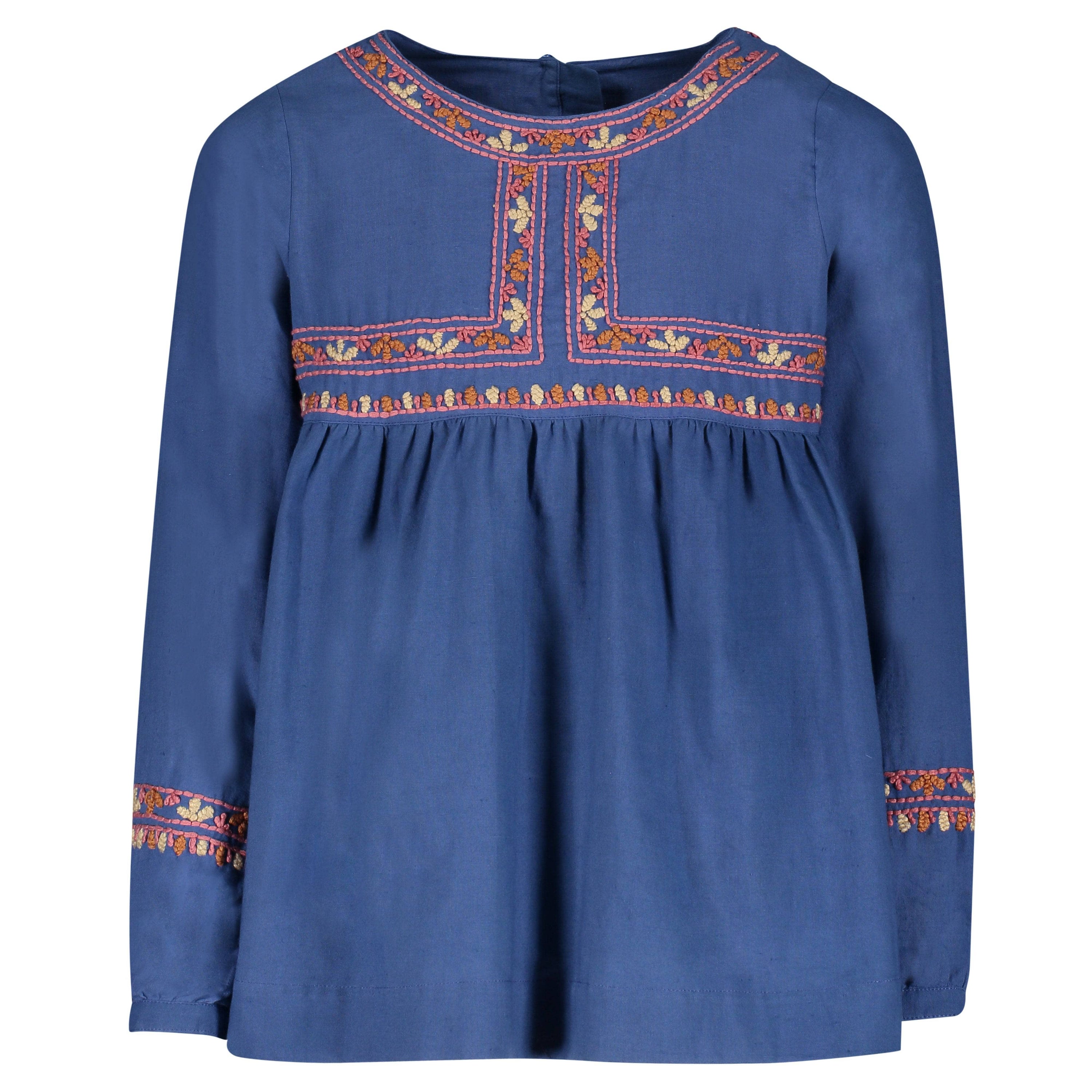 Leonora Blue Blouse