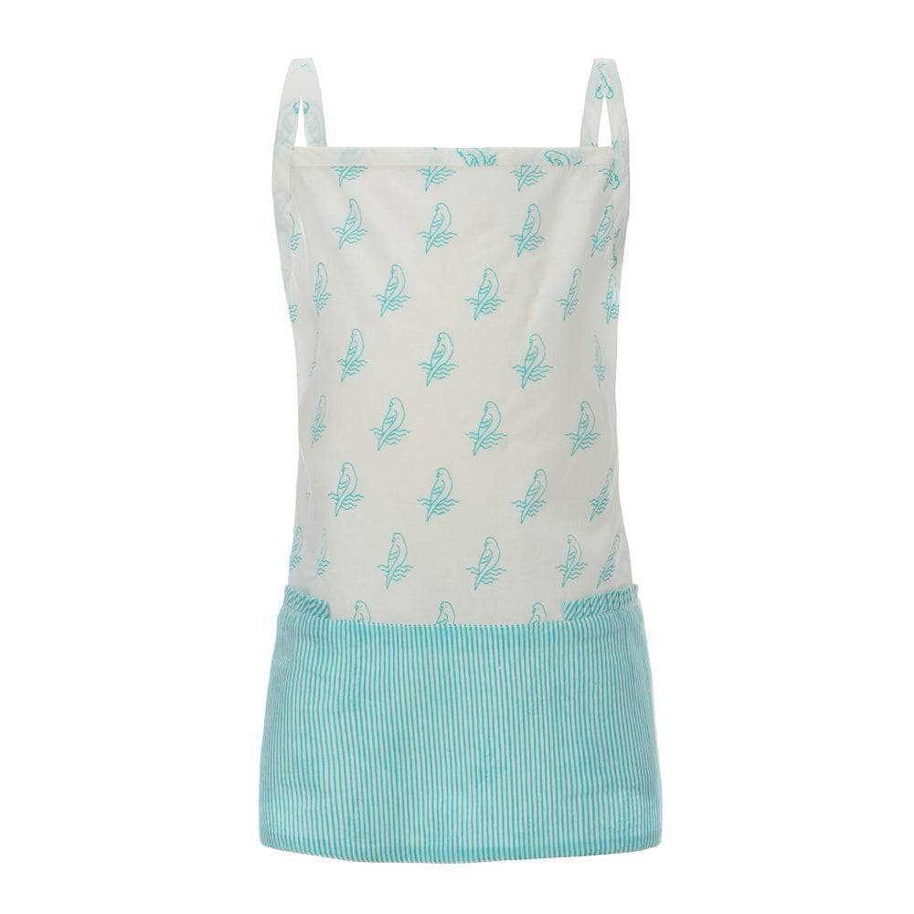 MIA PARROT TOP + AMAZON SKIRT | TURQUOISE