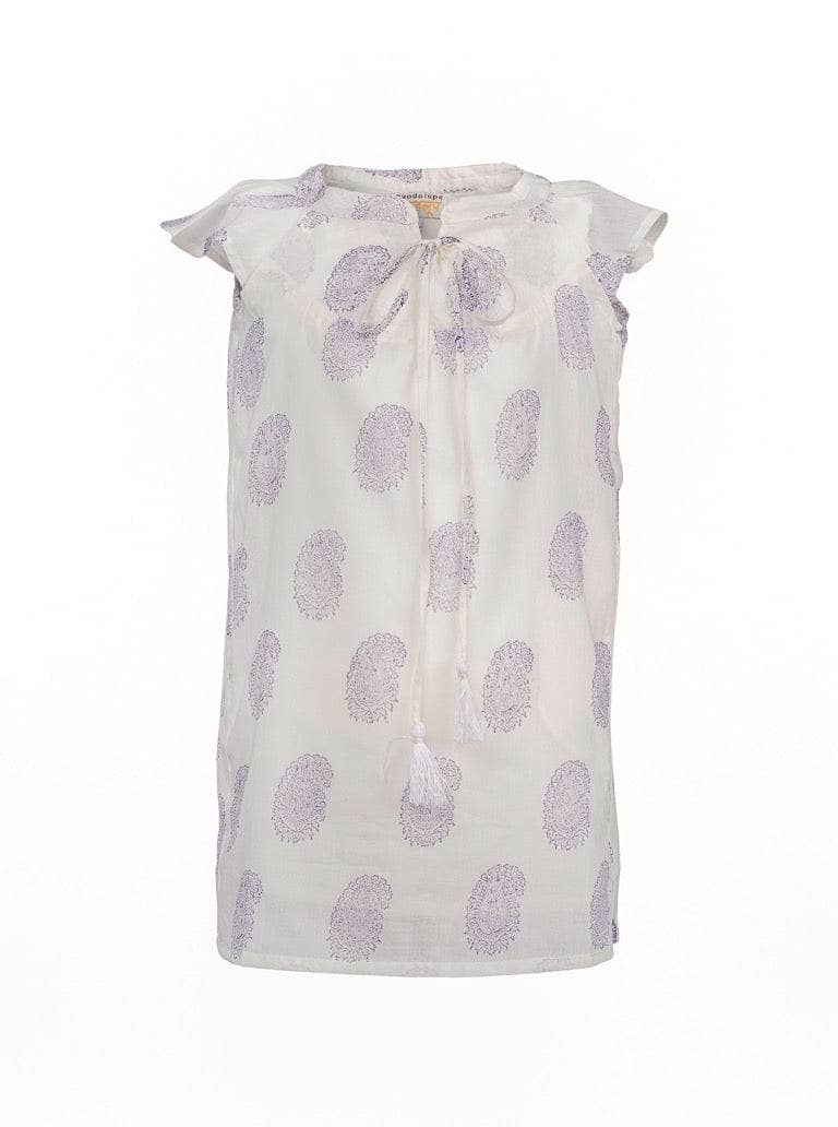 Maria Sleeve Dress Purple