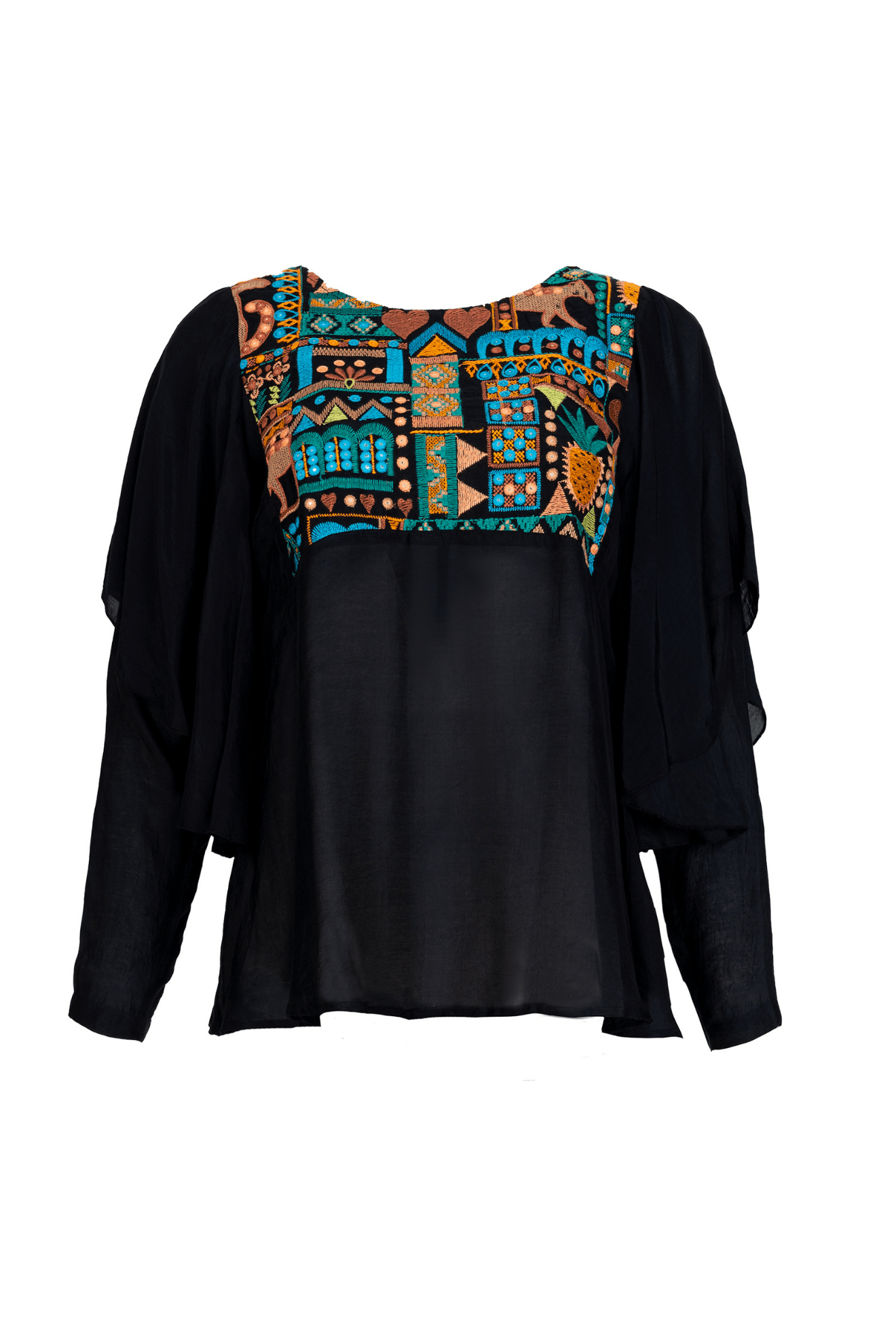 Beatrice Blouse Black