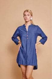 Freya Denim Tunic