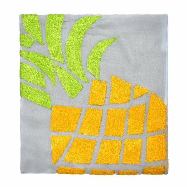Island Pineapple Pareo - Grey